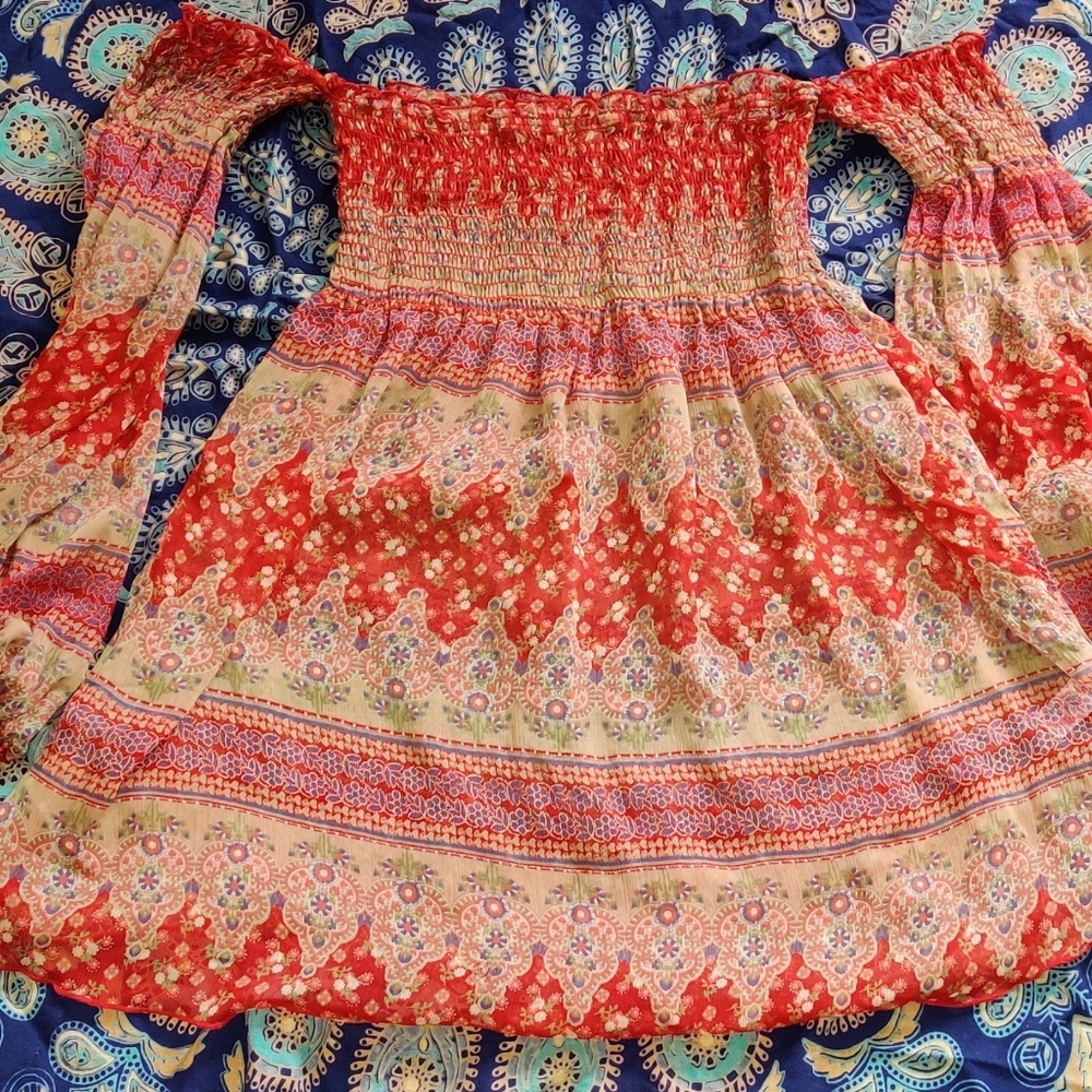 Cold shoulder Tunic/dress